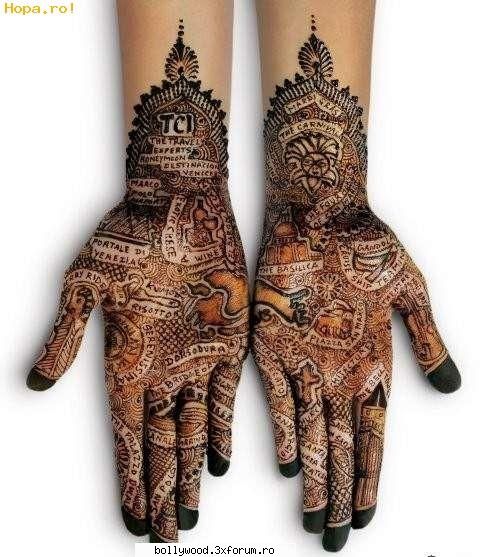Tatuaje cu henna - aDyTya - Discutii pe teme diverse Sary'uri , Bijuterii si altele