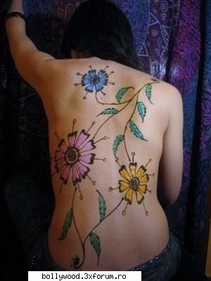 Tatuaje cu henna - aDyTya - Discutii pe teme diverse Sary'uri , Bijuterii si altele